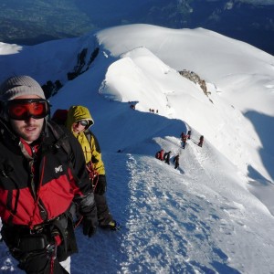Ascension du Mont blanc à 1 heure du Mont-blanc avec le bureau des guides de Grenoble