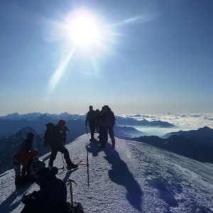 Ascension du Mont blanc avec le bureau des guides de Grenoble