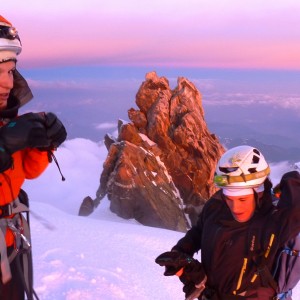 Ascension du Mont blanc université Lyon-1 avec le bureau des guides de Grenoble