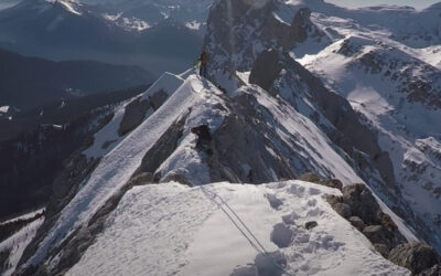 Alpinisme hivernal : la goulotte des marmottes comme si vous y étiez