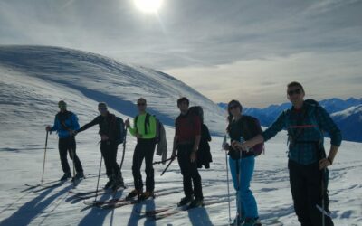 Découverte du ski de rando au col du Sabot