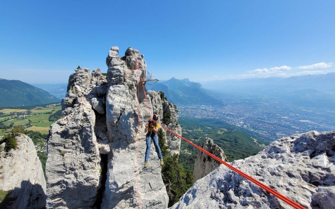 Initiation alpinisme aux 3 Pucelles